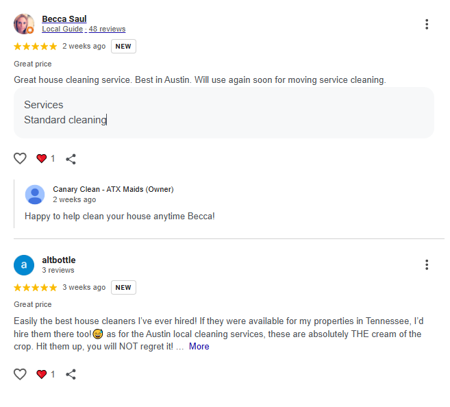 image Small Business Shoutout of the Month: Canary Clean – ATX Maids in Austin, Texas